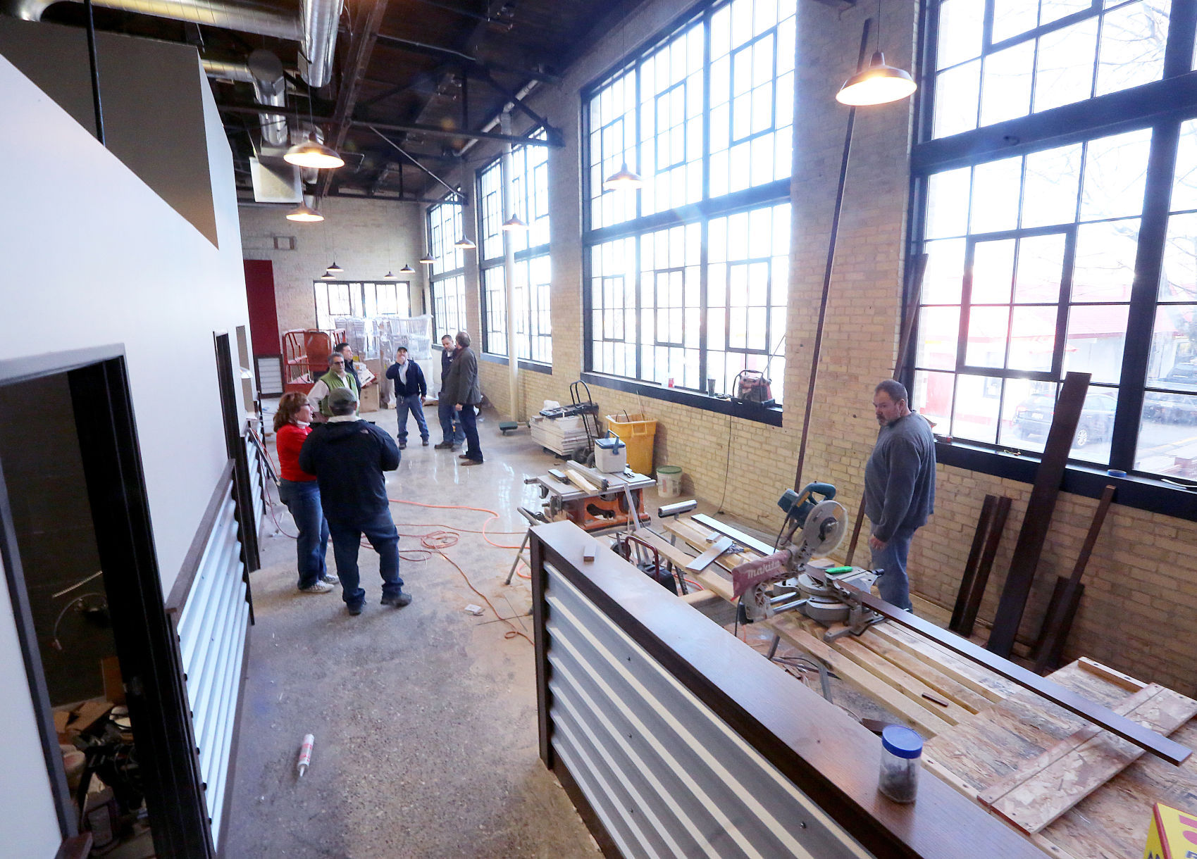 Creamery Package Manufacturing Co. building coming to life in Fort Atkinson